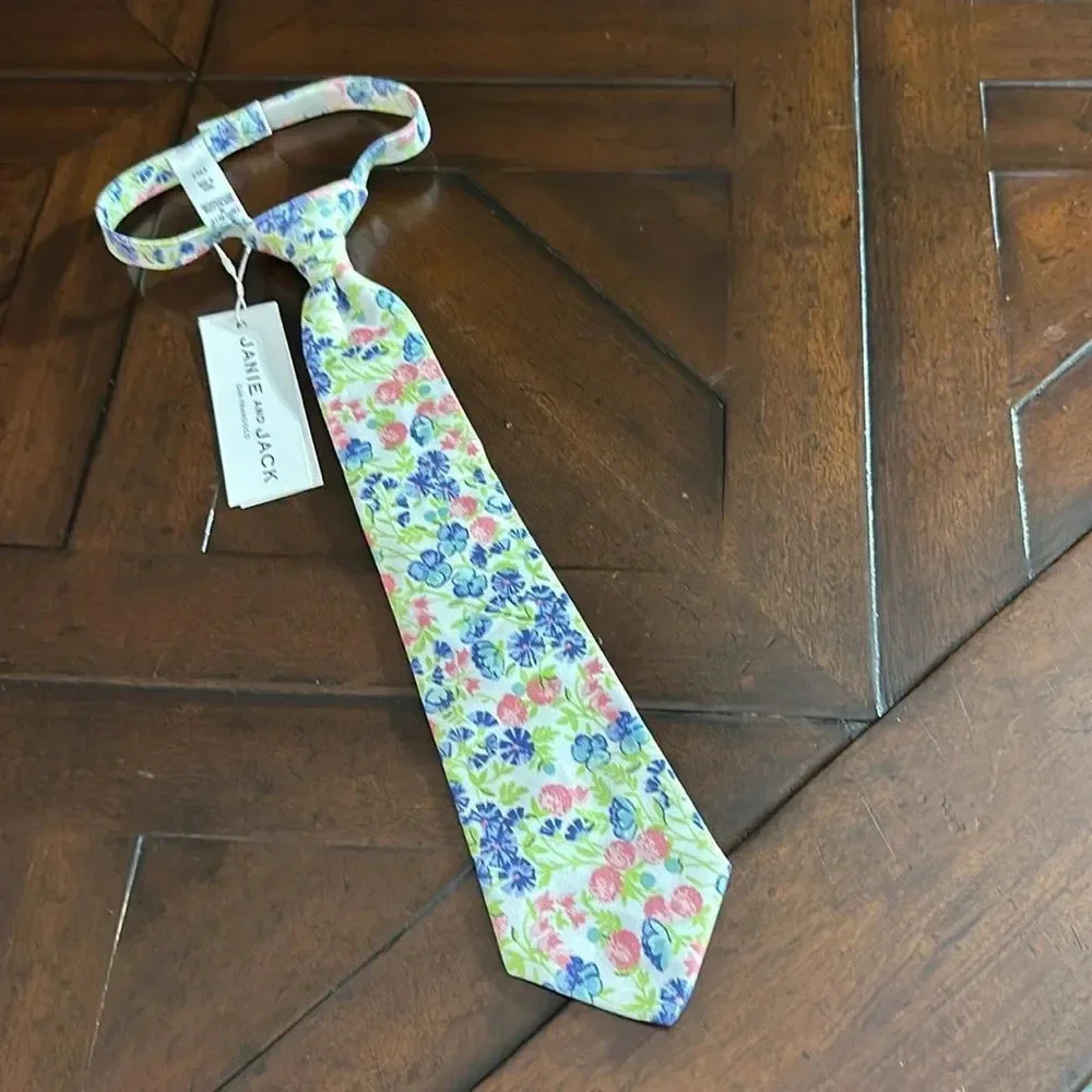 NWT Janie andJack DITSY FLORAL TIE